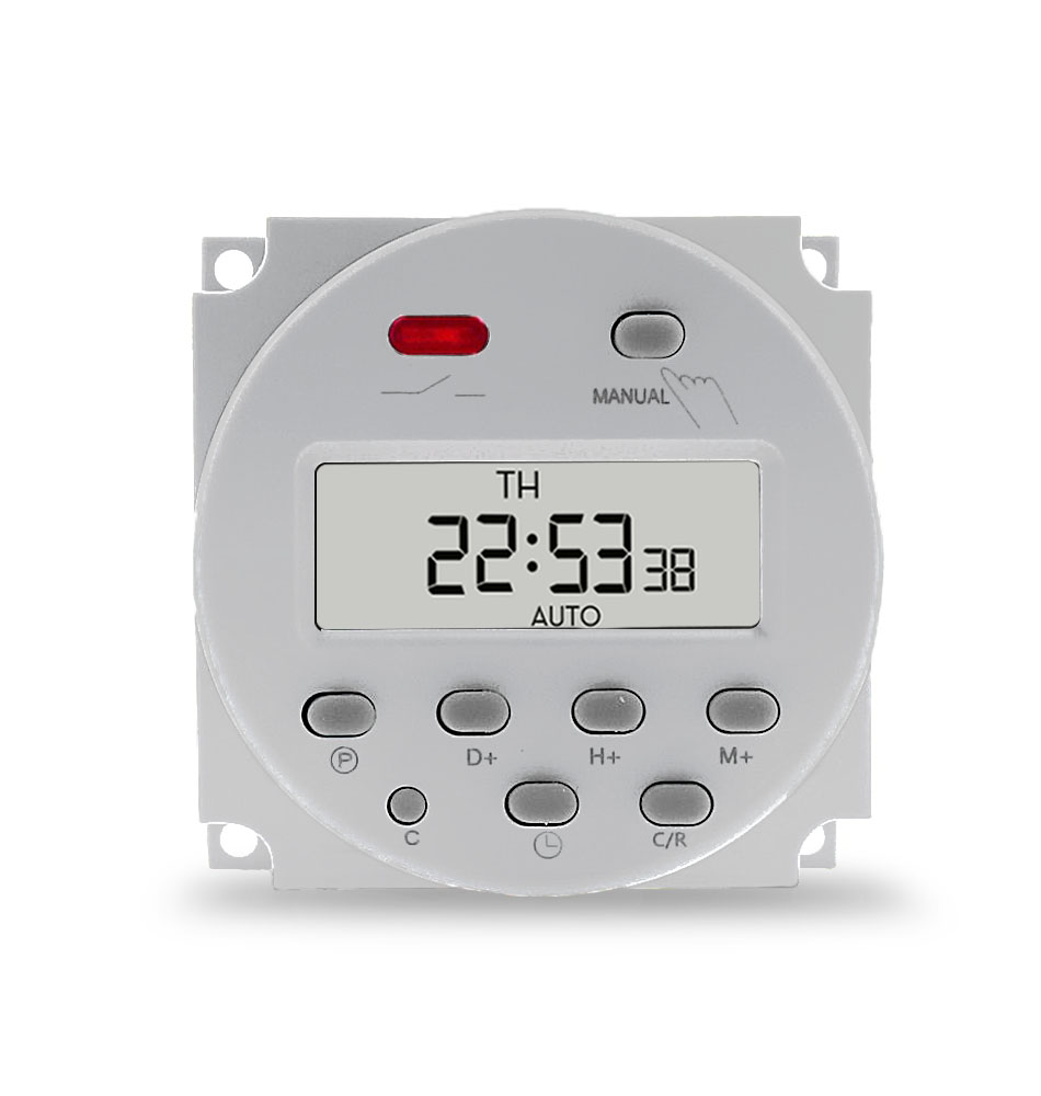 Details about   AC 220V Digital LCD Power Programmable Timer Time Switch Relay 16A Amps