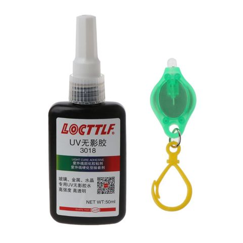 50ml UV Light 50ml UV Glue UV Curing Adhesive Transparent Crystal Glue Glass Adhesive ► Photo 1/6