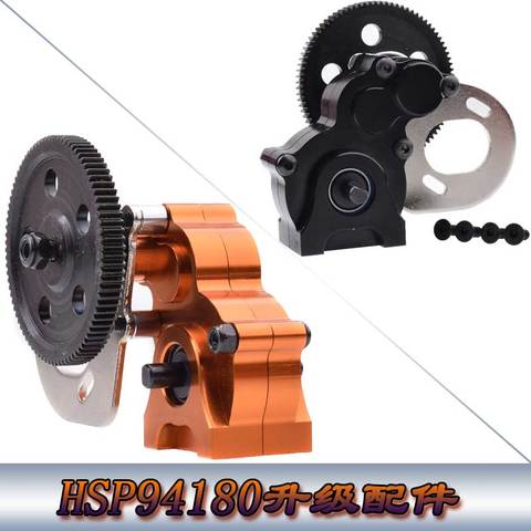 Metal GearBox Set With Gear For RC 1/10 Rock Crawler HSP 94180 18024 RGT EX86100 ► Photo 1/3