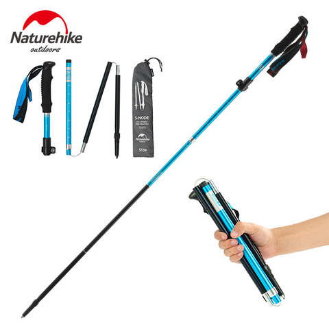 Naturehike Walking Sticks Ultralight Aluminium Trekking Pole Nordic Walking Sticks Hiking Stick Hiking Poles Hiking Accessories ► Photo 1/6