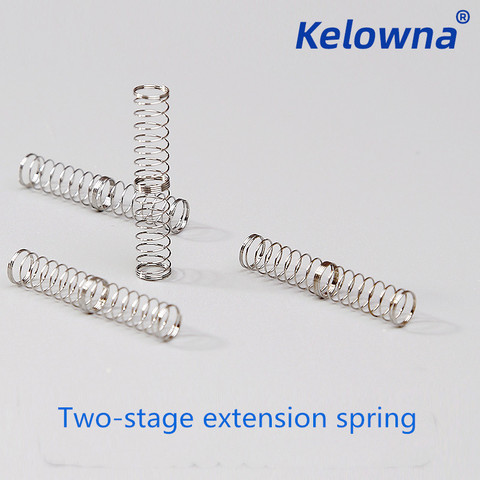 104pcs/pack Two Stage Extension Spring For Mechanical Keyboard Customized Switches Double Section Springs 58g Bottom Force ► Photo 1/1