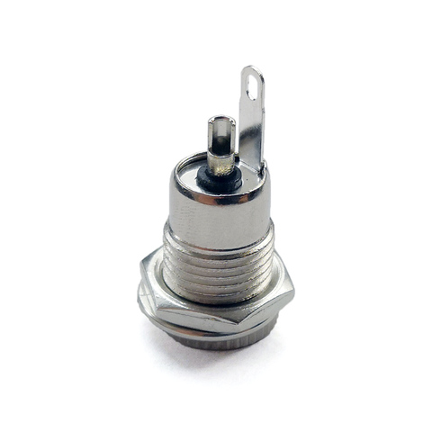 5.5 mm x 2.1mm DC Power Jack Socket Female Panel Mount Connector metal 5.5*2.1 DC099 ► Photo 1/3