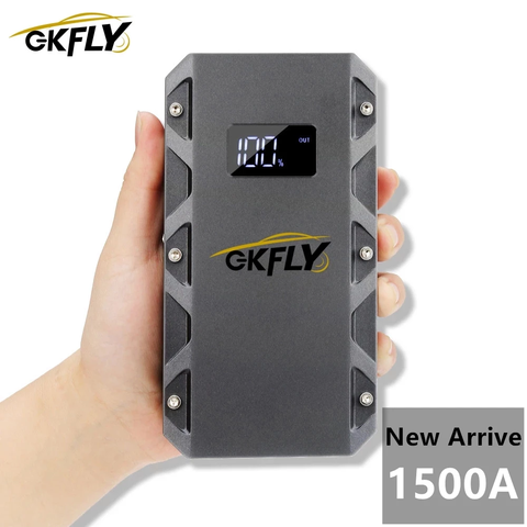 GKFLY 2022 Car Jump Starter 20000mAh 1500A Starting Device Power Bank 12V Car Charger For Car Battery Booster For Petrol Diesel ► Photo 1/6