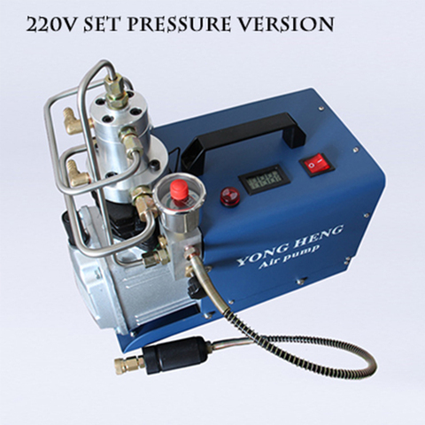 110v/220v 300BAR 30MPA 4500PSI High Pressure Air Pump Electric Air Compressor for Pneumatic Airgun Scuba Rifle PCP Inflator ► Photo 1/4