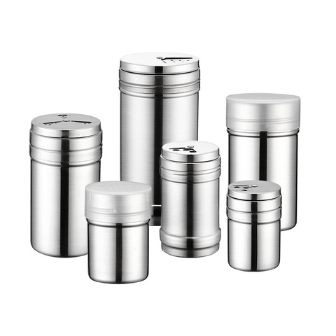 Jars for Spices Salt Pepper Shaker Spice Organizer Toothpick Holder Seasoning Bottle Container Kitchen BBQ Tool ► Photo 1/6