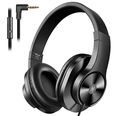Oneodio T3 Wired Headphones Over Ear Headset With Microphne Stereo Bass Earphone Adjustable Headphone For Mobile Phone ► Photo 1/6