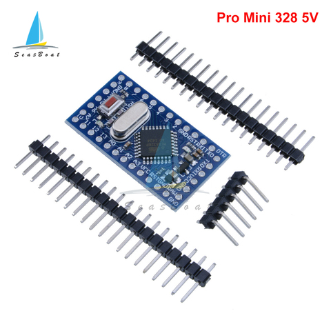 Pro mini Atmega328P/Atmega168P Pro Mini 328 Mini ATMEGA328 3.3V 8MHz 5V 16Mhz for Arduino Compatible Nano CP2102 FT232RL ► Photo 1/6