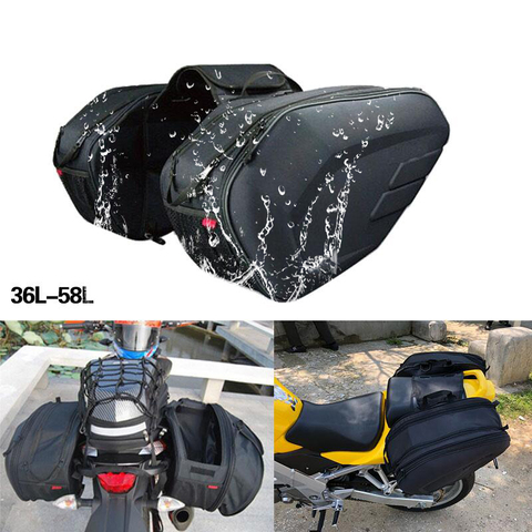 New Motorcycle Waterproof Racing Race Moto Helmet Travel Bags Suitcase Saddlebags and Raincoat For KTM PIAGGIO Aprilia Motor ► Photo 1/6