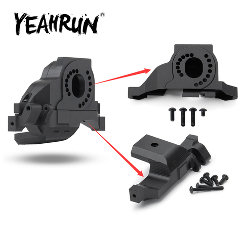 Aluminium Alloy Heat Sink Motor Mount Base Holder for TRX-4 1/10 RC Crawler Car ► Photo 1/6