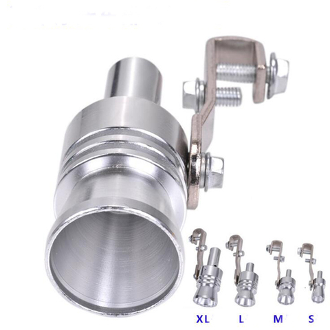 Motorbike Car Exhaust Fake Turbo Whistle Pipe Sound Muffler Blow Off Valve Universal Simulator Whistler ► Photo 1/6