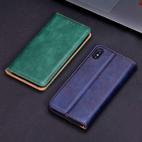 Flip Leather Wallet Phone Case for Oppo Real Me XT Realme XT X2 6 X50 Pro X3 6 6S Narzo Soft TPU Back Cover Magnetic Book Coque ► Photo 1/6