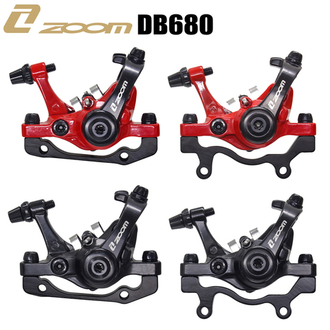 ZOOM Aluminum Alloy MTB bicycle Disc Brake Mountain Road MTB Bike Mechanical Caliper Disc Brakes Cycling Double Brake ► Photo 1/6