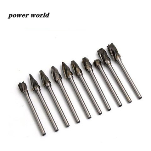 1pcs Tungsten Carbide Milling Cutter Rotary Tool Drill Bit Cutting for Metal Woodworking Carving Tool for polish ► Photo 1/1