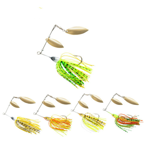 1pcs Spinner Bait 13.5g Metal Lure Hard Fishing Lure Spinner Lure Spinnerbait Pike Swivel Fish Tackle Wobbler Fishing ► Photo 1/6