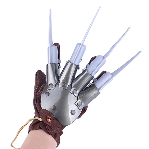 Freddy Krueger Gloves Wolverine Ghost Claw Gloves Halloween Masquerade Show Men's Props ► Photo 1/6