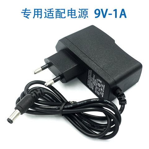 AC 100V-240V Converter Adapter DC 9V 1A Power Supply EU Plug DC 5.5mm x 2.1mm 1000mA for Ard UNO MEGA ► Photo 1/2