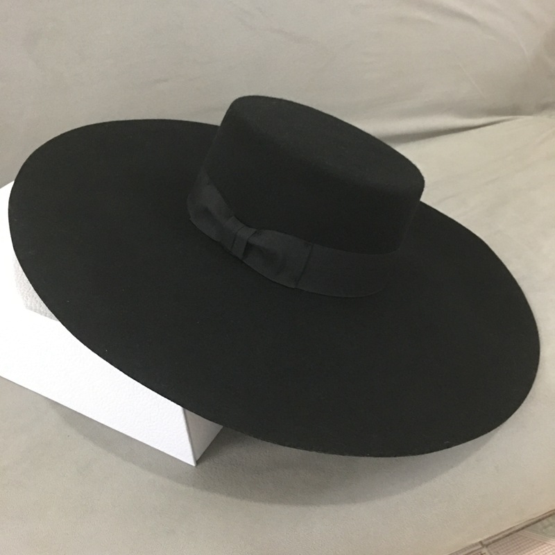 Wide Brim Oversized Black Floppy Hat Oversized Wide Brim Sun Hat