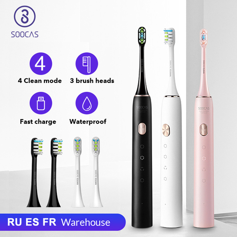 Adult Waterproof Ultrasonic Automatic Toothbrush Head