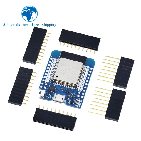 D1 mini ESP32 ESP-32 WiFi+Bluetooth Internet of Things development board based ESP8266 Fully functional For arduino ► Photo 1/6