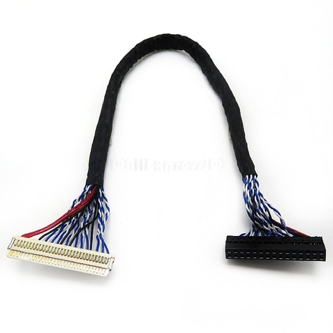 1pcs/lot 8 Bit LVDS Cable FIX-30 Pin 2ch For 17-26inch LCD/LED Panel Controller 25cm In Stock ► Photo 1/1