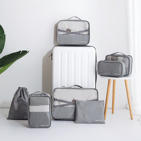 Men Travel Storage Bags Clothes Shoes Underwear Suitcase Organizer Cosmetics Zipper Pouch Home Wardrobe Luggage Accessories ► Photo 1/6