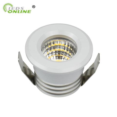 Mini Spot LED COB 3W spotlights Dimmable for showcase cabinet loft indoor jewelry mini led light Aluminum ► Photo 1/6