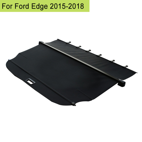 Car Rear Trunk Cargo Cover For Ford Edge 2015-2022 Interior Luggage Carrier Curtain with Pull Buckle ► Photo 1/1