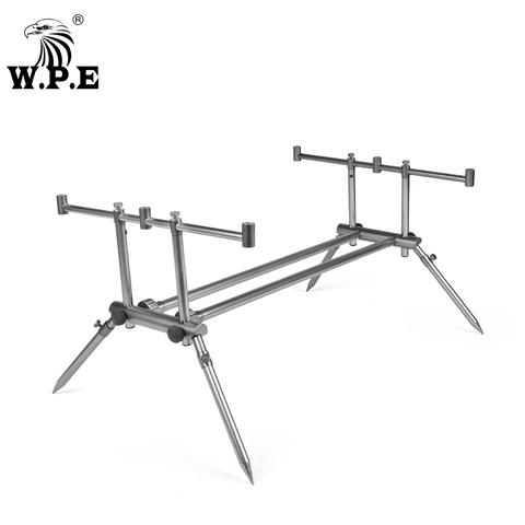 W.P.E Fishing Rod Pod Pole Stand Bracket Adjustable Retractable Folding Carp Fishing Rod Holder Fishing Accessories Tackle Pesca ► Photo 1/6