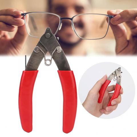 Eye Glasses Screw Cutter Rimless Frame Glasses Cutting Glasses Screwdriver Pliers Repair Tools to Cut Rimless Eye Glasses Screws ► Photo 1/6