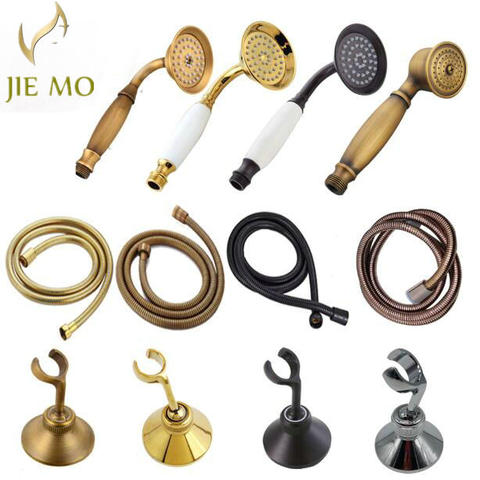 Free shipping Brass&Porcelain Bathroom Round Hand Shower Head Rainfall Shower Faucet Sprayer Shower Heads JM185 ► Photo 1/6