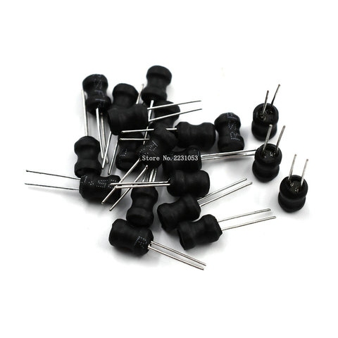 10PCS Power Inductor DIP 6*8mm 6X8mm 2.2UH 4.7UH 10uH 22uH 100uH 330uH 470uH 1MH 2.2MH 4.7MH 10MH Inductance 2 Pins ► Photo 1/1