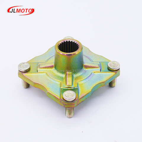 23/24T Teeth 110mm 4 STUD M10x20mm Rear Wheel Hub Fit for ATV 110cc 125cc 150cc Electric Go Kart Golf Cart Buggy Quad Bike Parts ► Photo 1/6