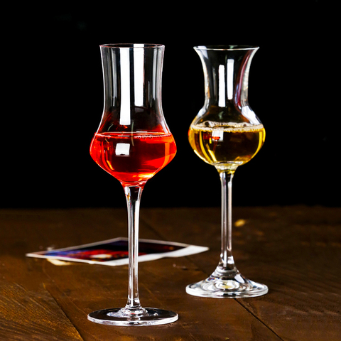 Designer Tulip Copita Nosing Whisky Glass Liqueur Crystal Wine Cup Cognac Brandy Snifters Whiskey Taster Fragrance Smell Goblet ► Photo 1/5