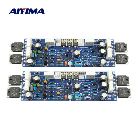 AIYIMA 2Pcs Power Amplifier Audio Board Home Theater HiFi Stereo Sound Amplifier Pure Class A Amp DIY Ultra-low Distortion ► Photo 1/1