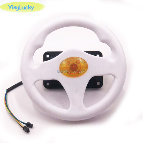 yinglucky Steering Wheel for 31 in 1 Racing Car Flame Flying Car Run Way TRAVELINSTYLE Children Arcade machine ► Photo 1/5