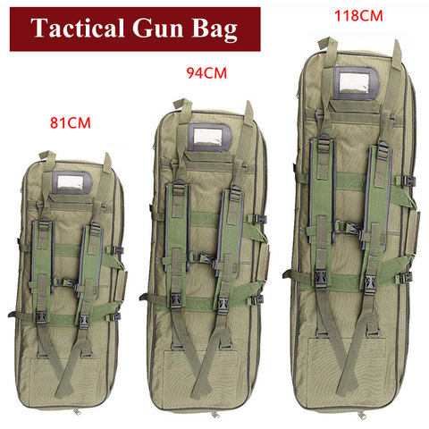 81cm 94cm 118cm Tactical Hunting Bag Army Airsoft Rifle Square Carry Bag With Shoulder Strap Gun Protection Case Nylon Backpack ► Photo 1/6