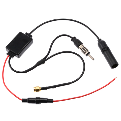 1 set Universal Car FM/AM DAB + Antenna Aerial Splitter Adapter Cable 88-108MHZ Range SMB Converter for Car Radio ► Photo 1/6