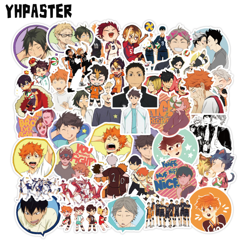 10/30/50pcs Haikyuu!! Graffiti Stickers Volleyball Japanese Anime For  Suitcase Laptop Luggage Motorcycle Phone Skateboard Car - Price history &  Review | AliExpress Seller - YHPASTER Store 