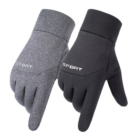 Winter Outdoor Sports Ski Gloves Windproof Waterproof Fleece Cold-Proof CyclingFinger Touch Screen Non-Slip Motorcycle Gloves ► Photo 1/6