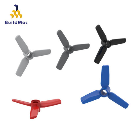 BuildMOC Compatible Assembles Particles 92842 Large Propeller Building Blocks Parts DIY LOGO Educational Tech Parts Toys ► Photo 1/1