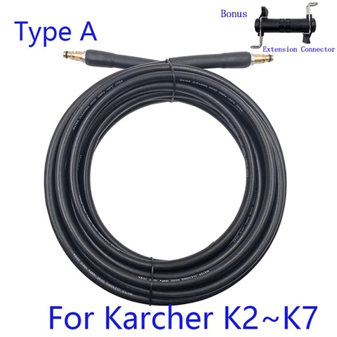 6 8 10 Meters Quick Connect With Car Washer Extension Hose Gun High Pressure Washer Hose Working For Karcher K-series ► Photo 1/6