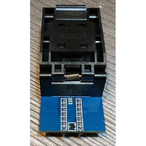 eMMC 153/169 ZIF Socket for SVOD Programmer keyboard tester KB9012QF+ITE8586+Nuvoton,for MIO KB9012,KB9016,KB930,ITE8586,ITE8580 ► Photo 1/1