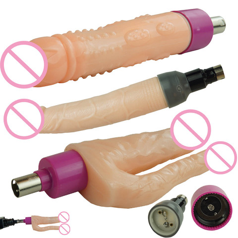 Fredorch sex machine new 3XLR attachments with Vibration function dildos for F2&A2&F3 ► Photo 1/6