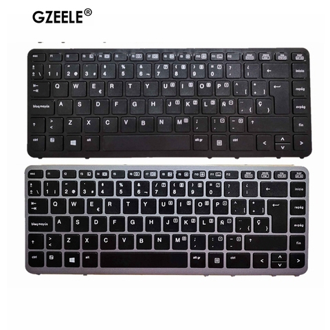 Spanish Replacement Keyboard For HP Elitebook 840 G1 G2 850 G2 SP LA ► Photo 1/4