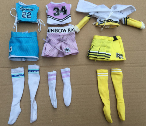 Rainbow With Real Eyelash Doll Head Multi-Joints Movable Doll Yoga Body Toy Figures Fashion Doll Clothes Jacket Dresses Socks ► Photo 1/6