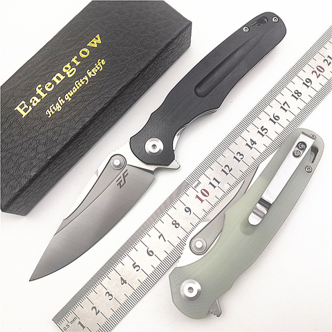 Eafengrow EF967 D2 Blade G10 Handle Survival Pocket Camping Knife Hunting Tactical EDC Outdoor Folding Knife ► Photo 1/1