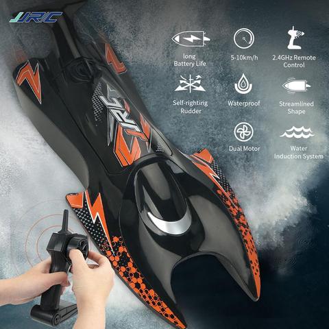 JJRC S6 1:47 RC Remote Boat 2.4G Remote Control Speed mini Boat Dual Motors 10km/h 20 minRC Ship Speedboat Electric Toy ► Photo 1/6