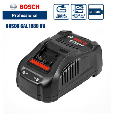 Bosch Power Tool Lithium Battery Charger Original 12V and 18V/1.5/2.0/3.0/4.0/5.0/6.0AH GAL1880CV fast charger ► Photo 1/6