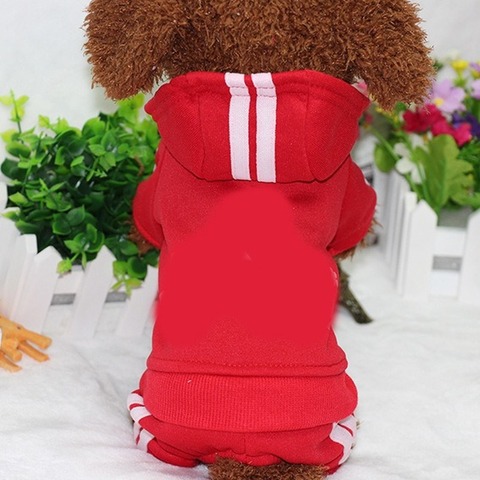 SHOP Winter Warm Pet Dog Clothes Hoodies Sweatshirt for Small Medium Dogs French Bulldog Sweet Puppy Dog Clothing XS-XXL ► Photo 1/6