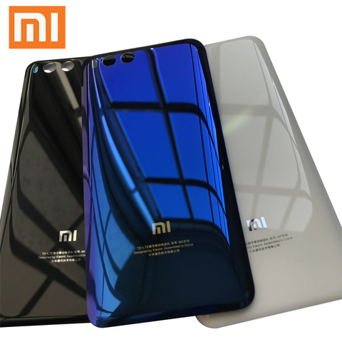XIAOMI Mi 6 Mi6 Back Battery Cover Case Glass Housing Rear door Cover Back Cover Replacement For Xiaomi Mi 6 + Adhesive Sticker ► Photo 1/6